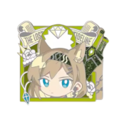 Anime Arknights Horn Refrigerator Magnet