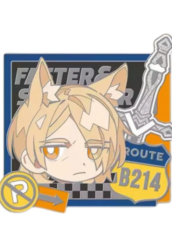 Anime Arknights Młynar Refrigerator Magnet