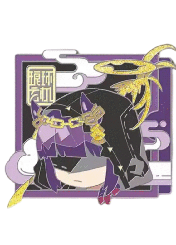 Anime Arknights Lava The Purgatory Refrigerator Magnet