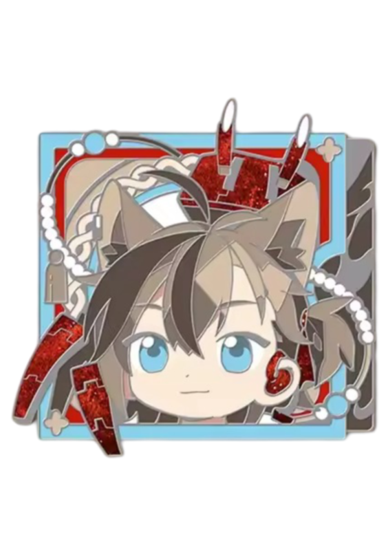 Arknights Anime Stainless Refrigerator Magnet