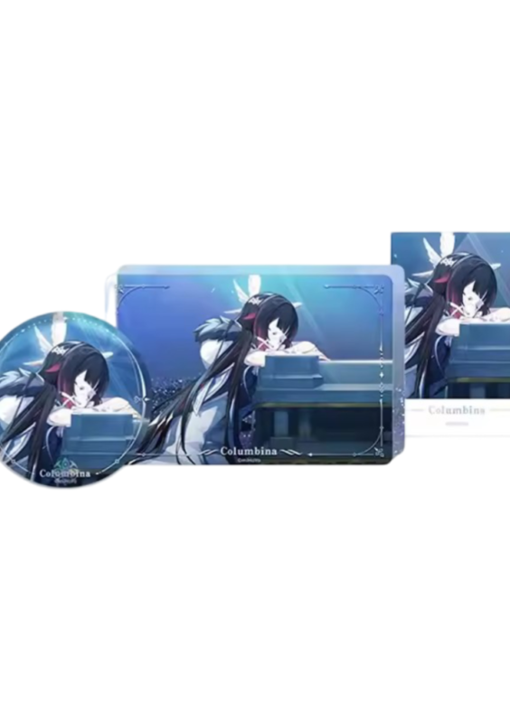 Anime Genshin Impact Columbina Card Set