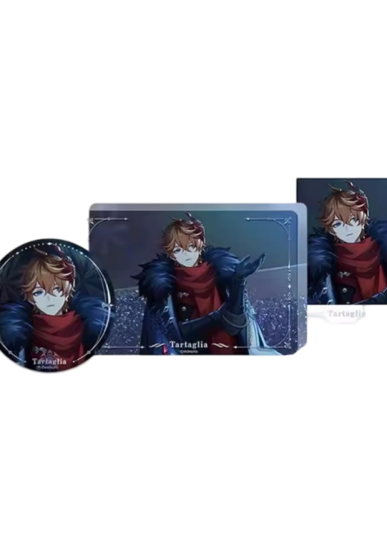 Anime Genshin Impact Tartaglia Card Set