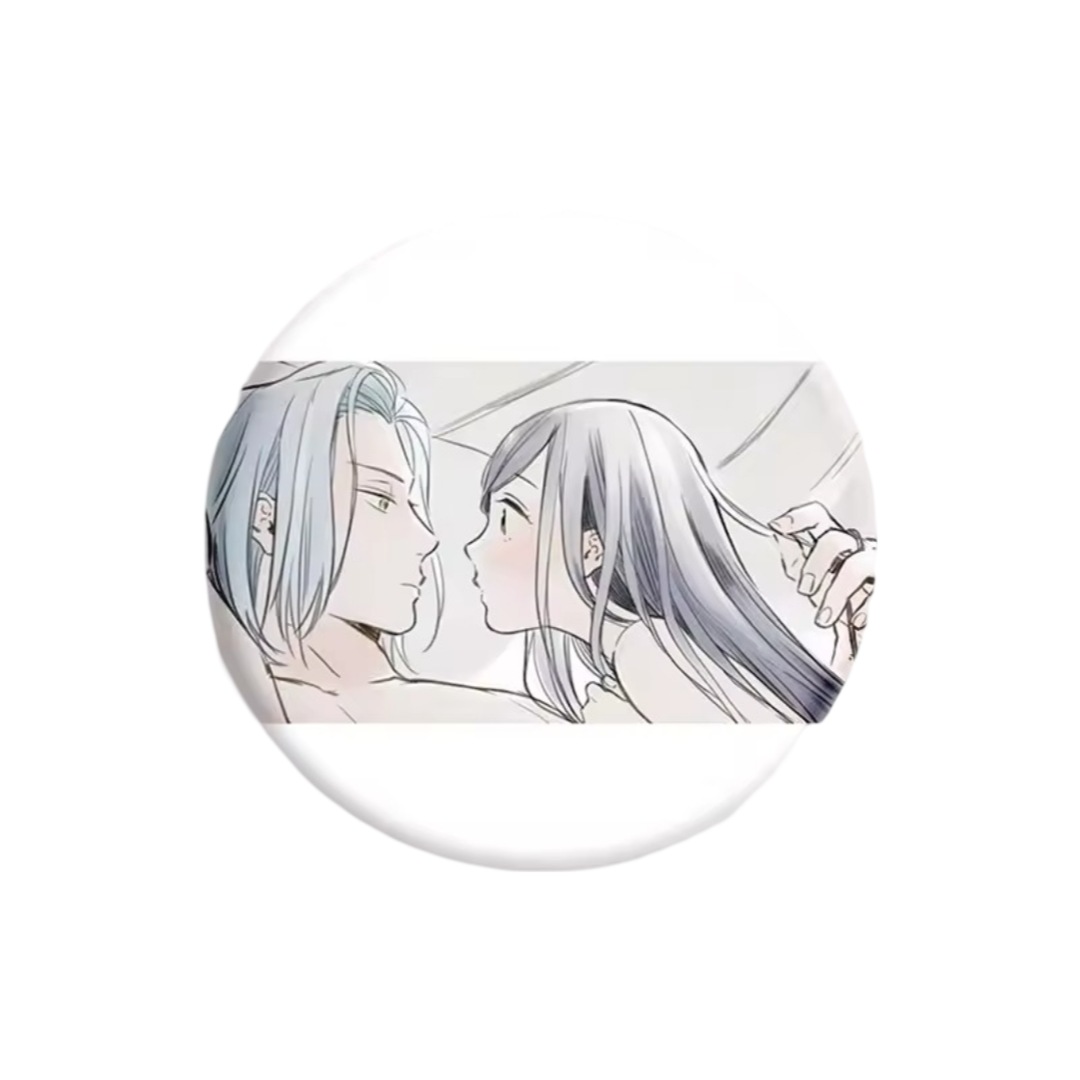 Anime Ascendance Of A Bookworm Myne And Ferdinand Badge Anime Ascendance Of A Bookworm Myne And Ferdinand Badge