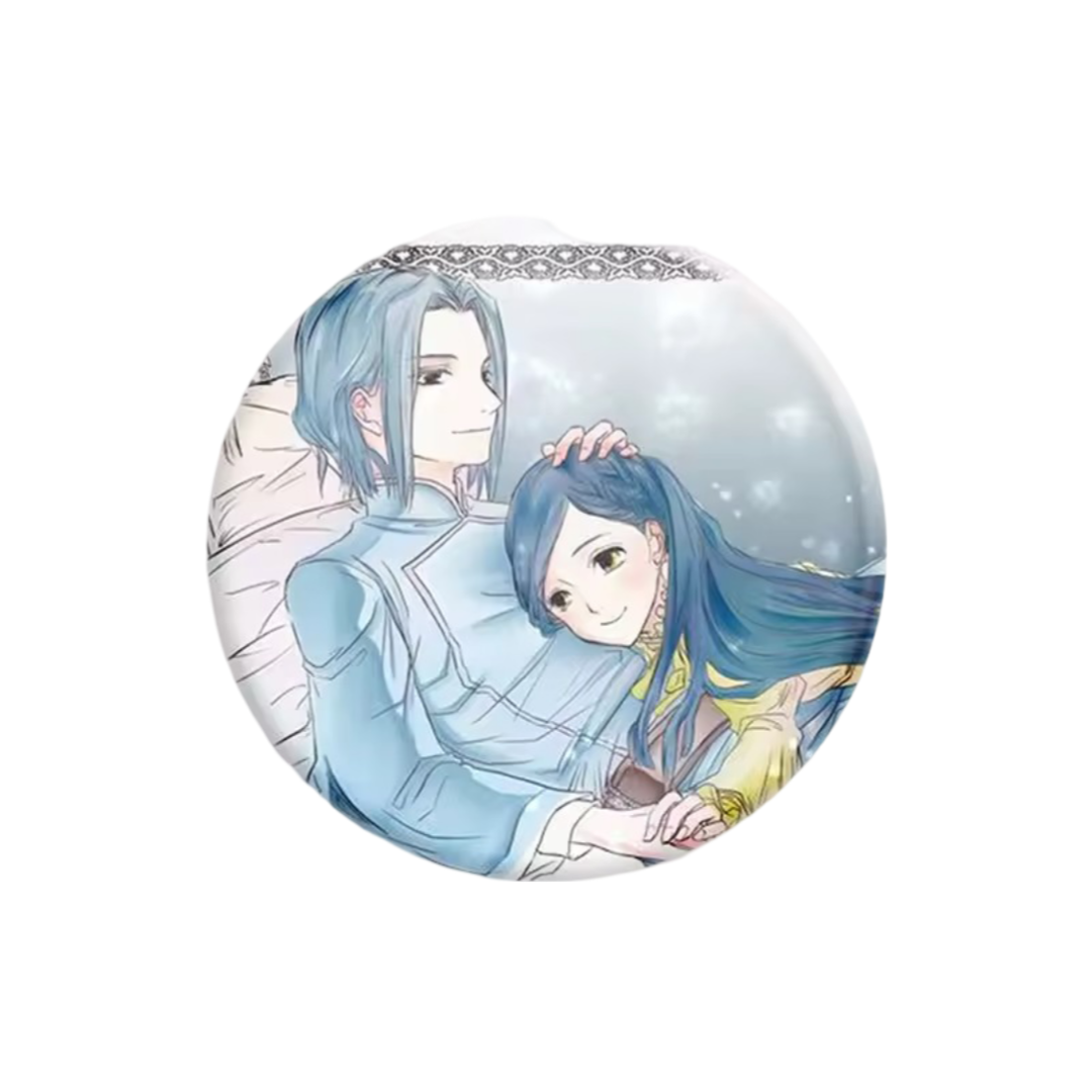 Anime Ascendance Of A Bookworm Ferdinand With Rozemyne Badge Anime Ascendance Of A Bookworm Ferdinand With Rozemyne Badge