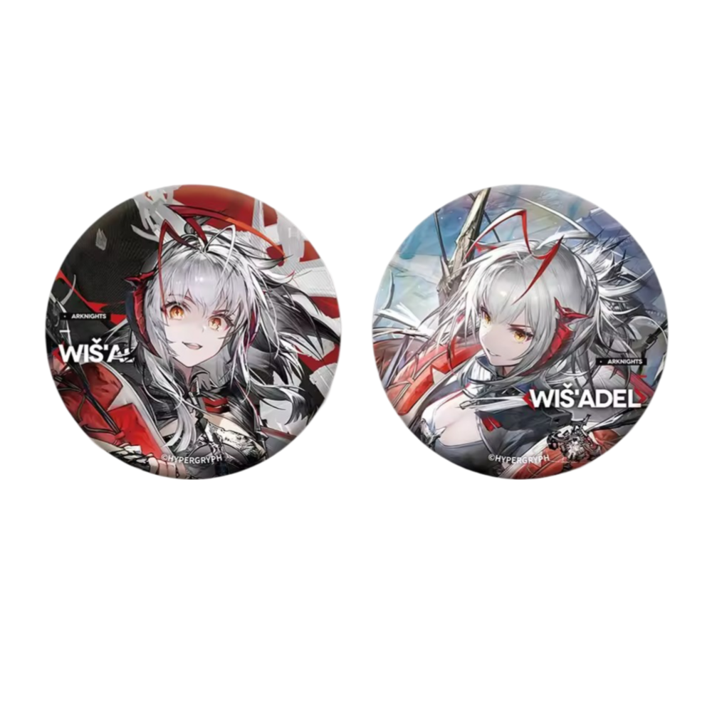 Anime Arknights Wisadel Badge Set Anime Arknights Wisadel Badge Set