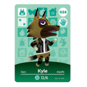 Anime Animal Crossing Kyle Amiibo Card