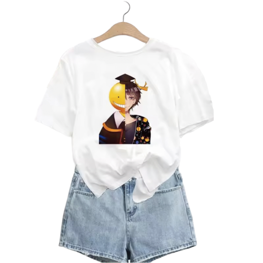 Anime Assassination Classroom Koro-sensei Women T-Shirt Anime Assassination Classroom Koro-sensei Women T-Shirt