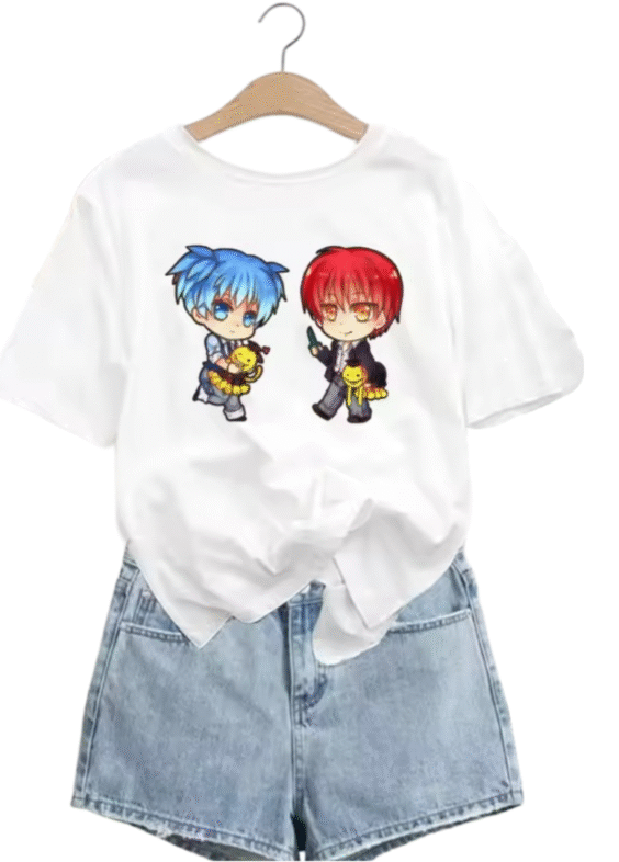 Anime Assassination Classroom Nagisa Shiota And Karma Akabane T-Shirt