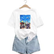 Anime Assassination Classroom Character Printed T-Shirt For Women