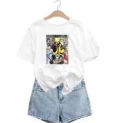 Anime Assassination Classroom Character Women White T-Shirt