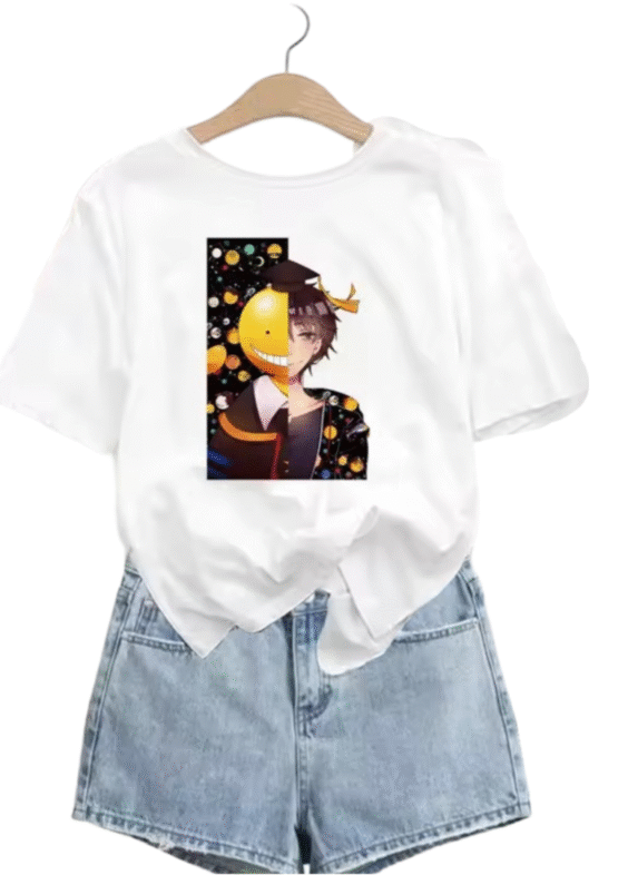 Anime Assassination Classroom Koro-sensei T-Shirt For Women