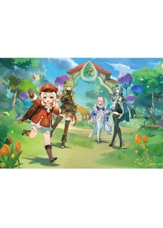 Anime Genshin Impact Secret Summer Paradise Mouse Pad