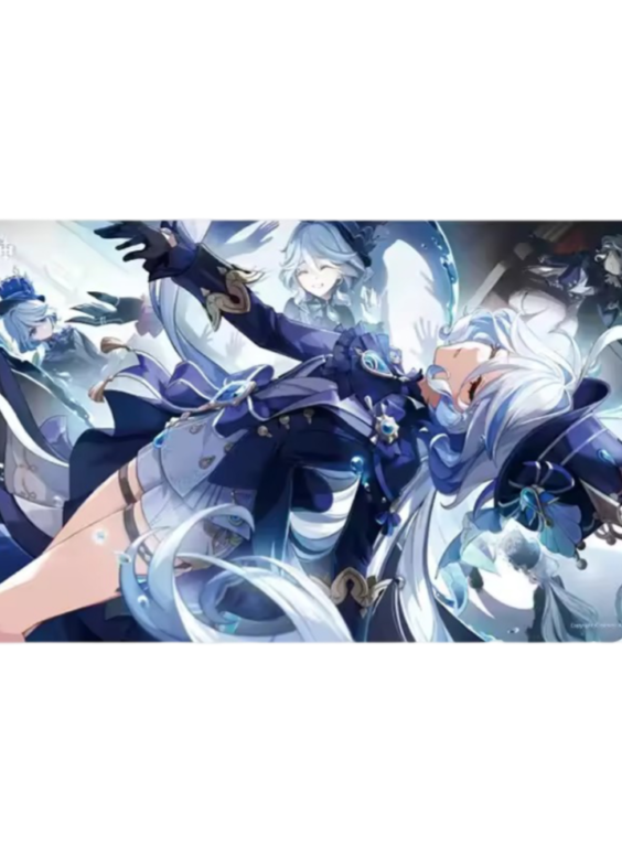 Anime Genshin Impact Furina Mouse Pad