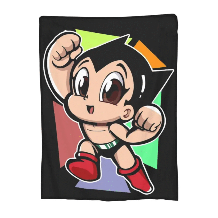 Anime Astro Boy Printed Blanket Anime Astro Boy Printed Blanket