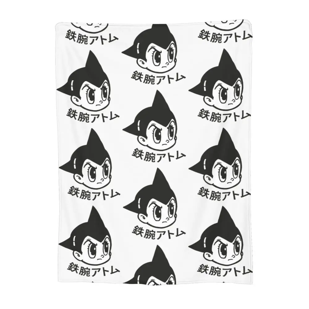 Anime Astro Boy White Blanket Anime Astro Boy White Blanket