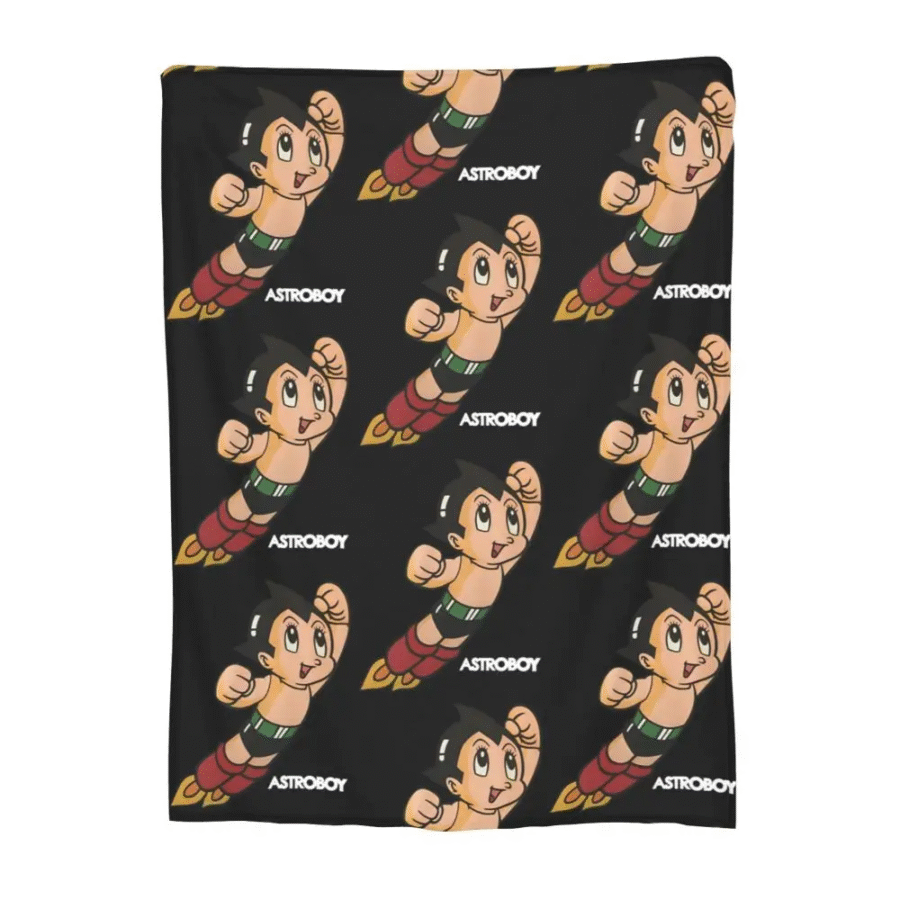 Anime Astro Boy Printed Warm Blanket Anime Astro Boy Printed Warm Blanket