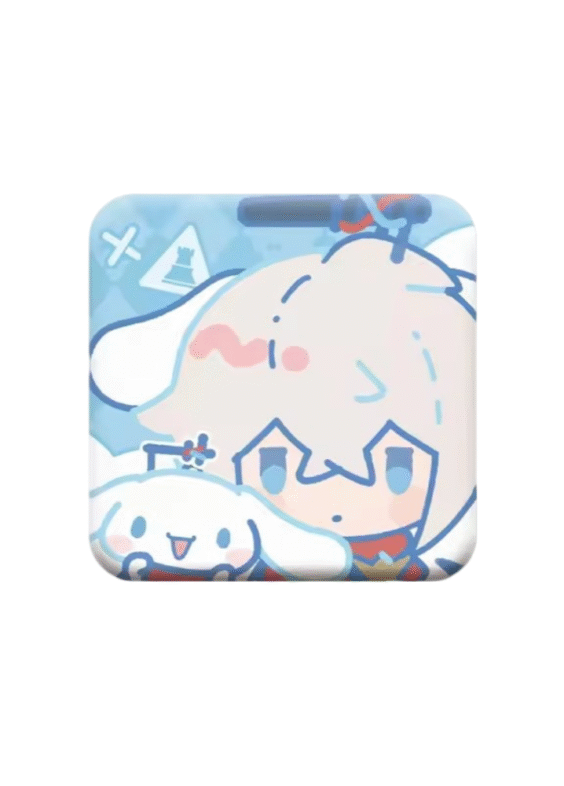 Anime Arknights Executor And Cinnamoroll Badge