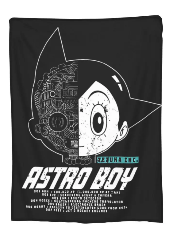 Astro Boy Mighty Atom Anime Blanket
