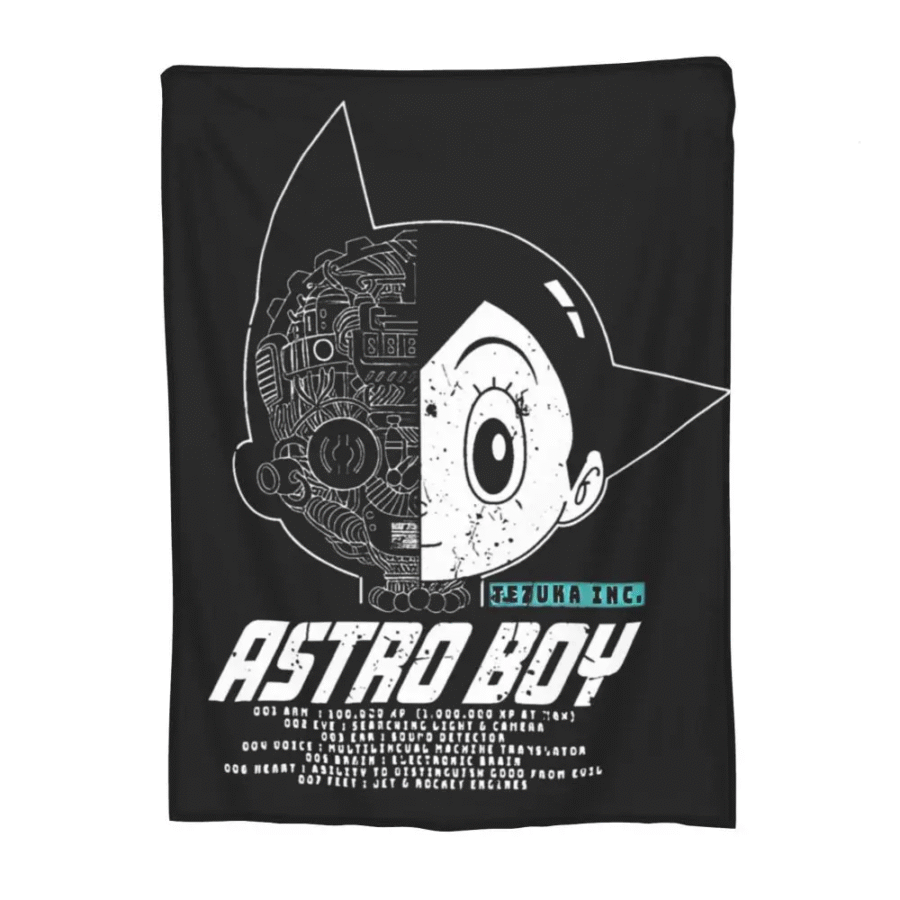 Astro Boy Mighty Atom Anime Blanket