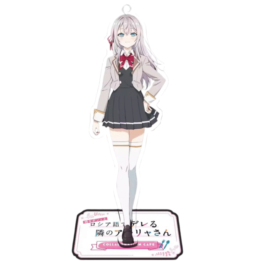 15cm Anime Alya Sometimes Hides Her Feelings in Russian Alisa Mikhailovna Kujou Acrylic Stand 15cm Anime Alya Sometimes Hides Her Feelings in Russian Alisa Mikhailovna Kujou Acrylic Stand
