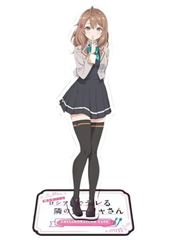 15cm Anime Alya Sometimes Hides Her Feelings in Russian Mariya Mikhailovna Kujou Acrylic Stand