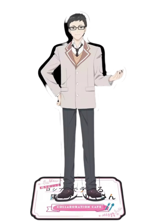 15cm Anime Alya Sometimes Hides Her Feelings in Russian Touya Kenzaki Acrylic Stand
