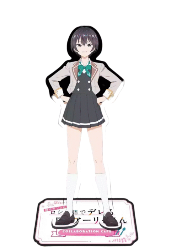 15cm Anime Alya Sometimes Hides Her Feelings in Russian Chisaki Sarashina Acrylic Stand