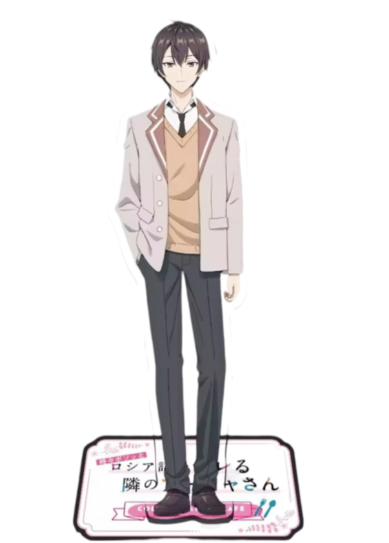 15cm Anime Alya Sometimes Hides Her Feelings in Russian Masachika Kuze Acrylic Stand