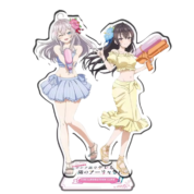 15cm Anime Alya Sometimes Hides Her Feelings in Russian Alisa Mikhailovna Kujou And Yuki Suou Acrylic Stand