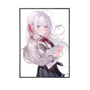 Anime Alya Sometimes Hides Her Feelings In Russian Alisa Mikhailovna Kujou Poster Wall Art
