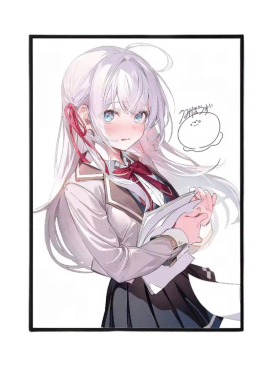 Anime Alya Sometimes Hides Her Feelings In Russian Alisa Mikhailovna Kujou Poster Wall Art