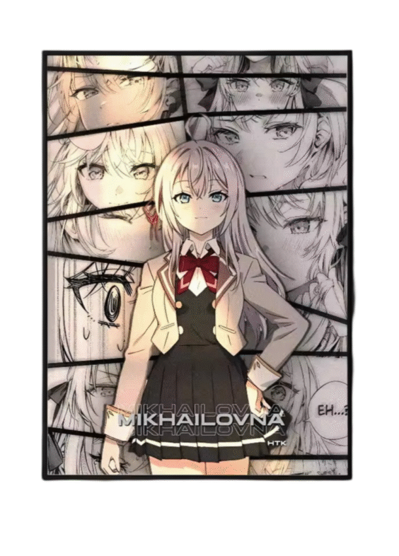 Alya Sometimes Hides Her Feelings In Russian Alisa Mikhailovna Kujou Anime Poster Wall Art