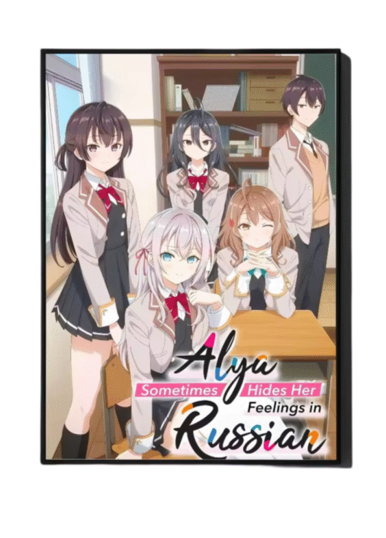 Anime Alya Sometimes Hides Her Feelings In Russian Character Poster Wall Art