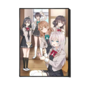 Anime Alya Sometimes Hides Her Feelings In Russian Alisa Mikhailovna Kujou With Friends Poster Wall Art