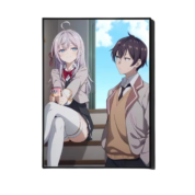 Anime Alya Sometimes Hides Her Feelings In Russian Alisa Mikhailovna Kujou With Masachika Kuze Poster Wall Art