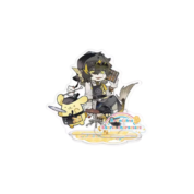 Anime Arknights Lee And Pompompurin Acrylic Stand