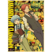 Anime Assassination Classroom Nagisa Shiota And Karma Akabane Poster Wall Art
