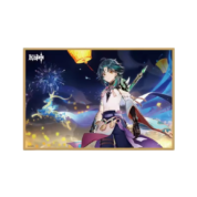 Anime Genshin Impact Xiao Colored Paper