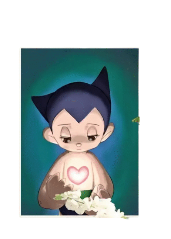 Astro Boy Anime Paper Painting Poster Wall Art