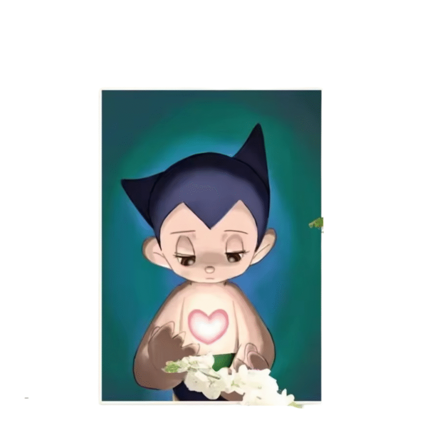 Astro Boy Anime Paper Painting Poster Wall Art Astro Boy Anime Paper Painting Poster Wall Art