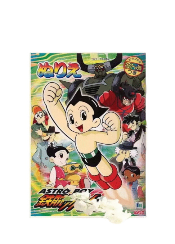 Anime Astro Boy Mighty Atom Painting Poster Wall Art