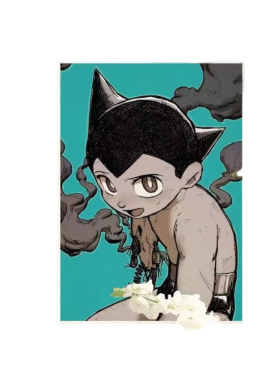 Astro Boy Painting Anime Poster Wall Art
