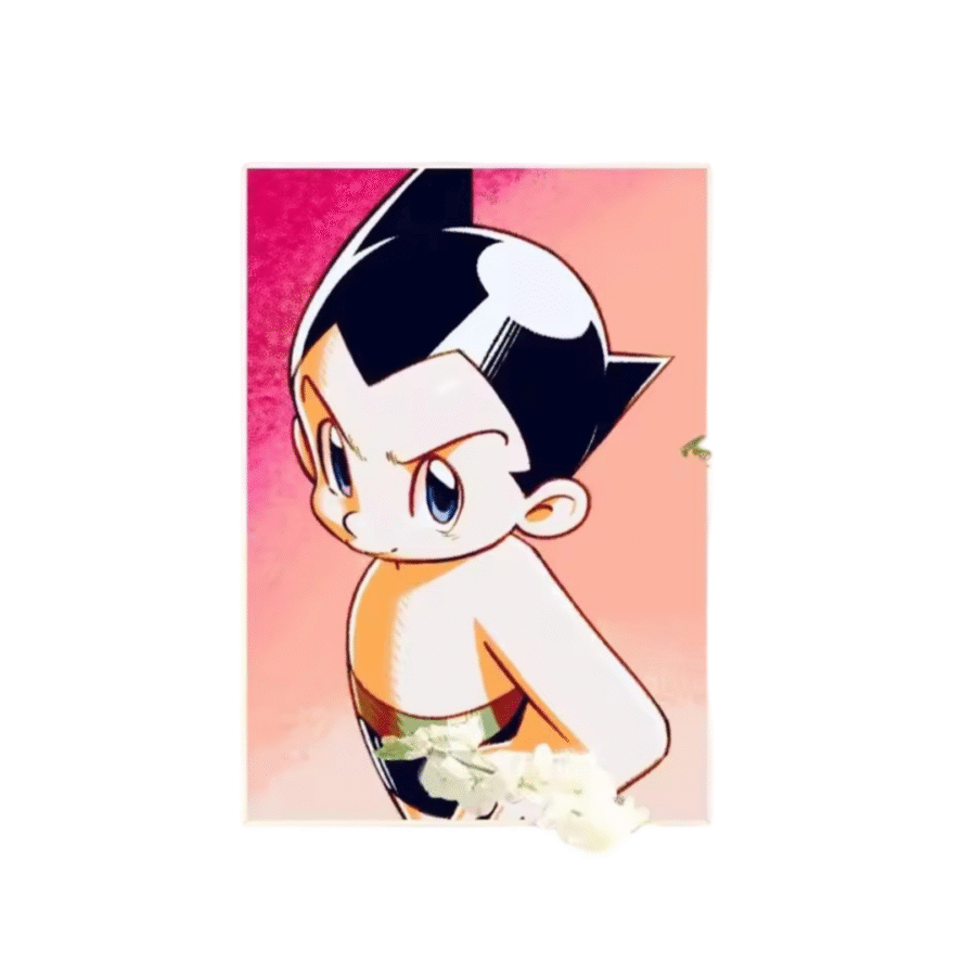 Astro Boy Anime Painting Paper Poster Wall Art Astro Boy Anime Painting Paper Poster Wall Art