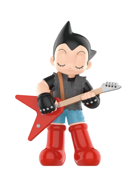 Anime Astro Boy Diverse Life Series Bassist Action Figure Toy