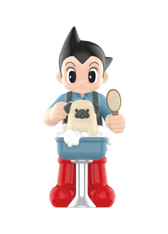 Anime Astro Boy Diverse Life Series Pet Groomer Action Figure Toy