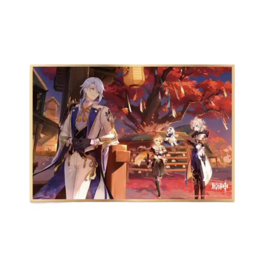 Anime Genshin Impact Hues Of The Violet Garden Colored Paper Anime Genshin Impact Hues Of The Violet Garden Colored Paper