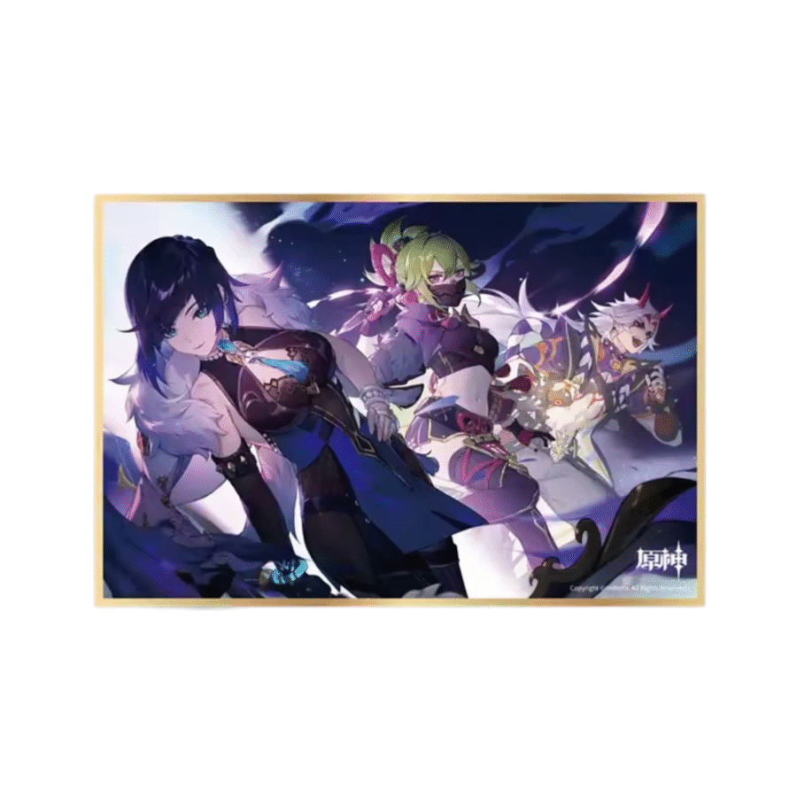 Anime Genshin Impact GeForce Now Colored Paper Anime Genshin Impact GeForce Now Colored Paper