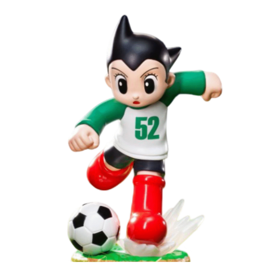 Anime Astro Boy Diverse Life Series Football Player Action Figure Toy Anime Astro Boy Diverse Life Series Football Player Action Figure Toy