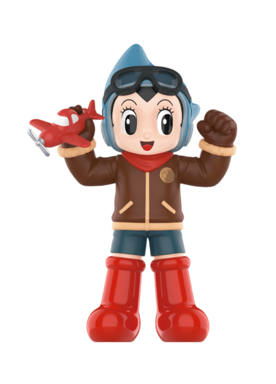 Anime Astro Boy Diverse Life Series Pilot Action Figure Toy
