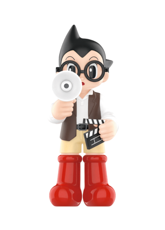 Anime Astro Boy Diverse Life Series Director Action Figure Toy